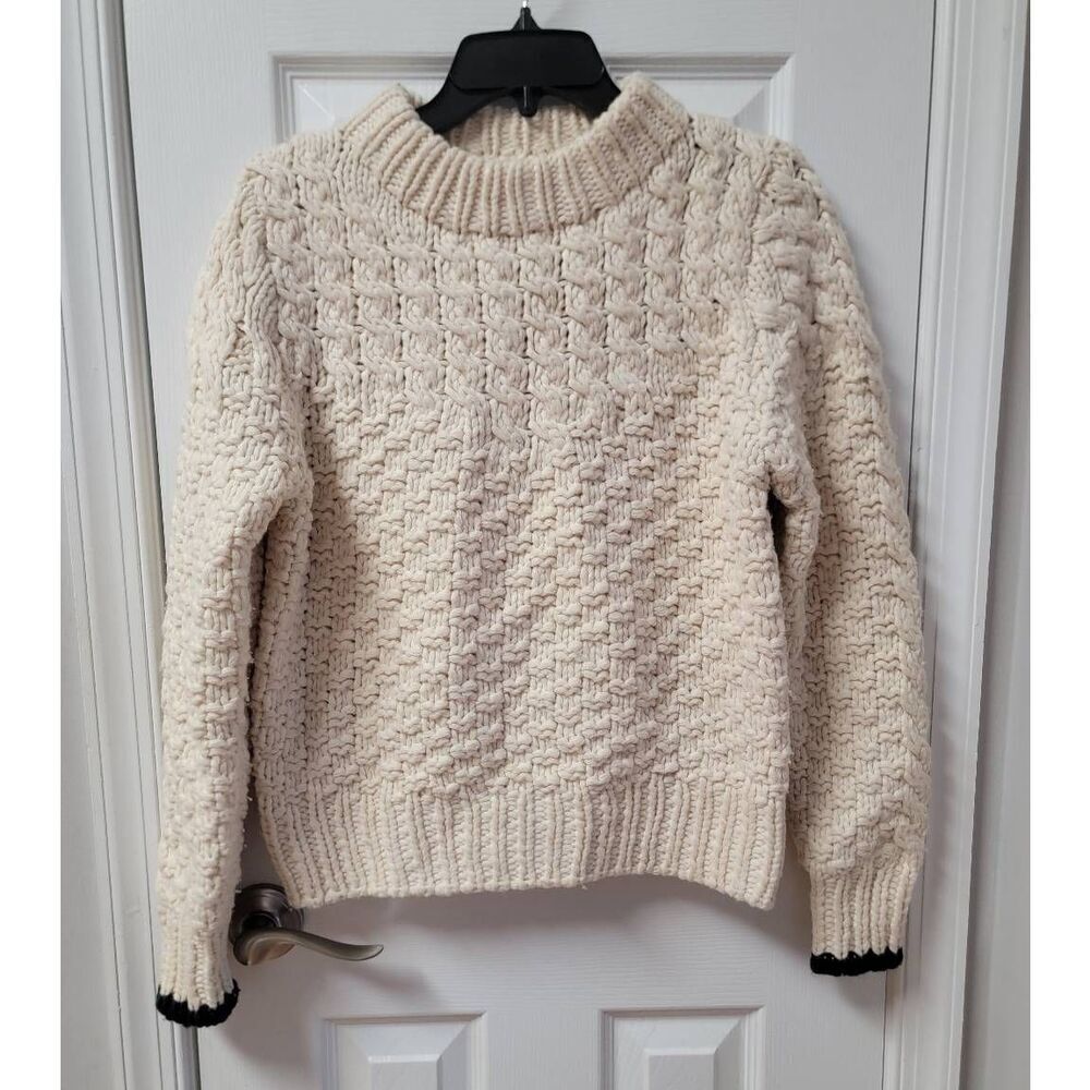 Sea New York Aspen Chunky Cable Knit Sweater XS